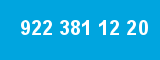 922 381 12 20